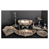 Vintage Silver Plated Servingware