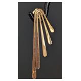 14k Yellow Gold Fringe Earrings