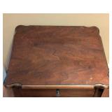Mahogany Queen Anne Style Side Table