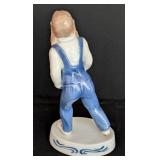 Bing & Grøndahl 1982 Girl with Ball Porcelain Figurine