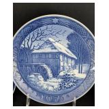 Variety of Danish Christmas Plates