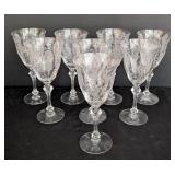 Tiffin  Franciscan Etched Glassware