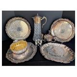 Vintage Silver Plated Serving Ware