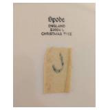 Spode Christmas Tree Plates