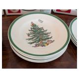 Assorted Spode Christmas Tree Plates