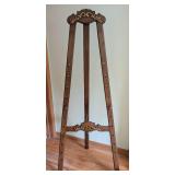 Carved Wood Easel