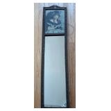Vintage Portrait Print Wall Mirror