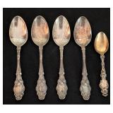 Vintage Sterling Silver Spoons