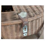 Vintage Fishing Creel and Decorative Basket