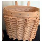 Vintage Fishing Creel and Decorative Basket