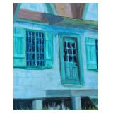 Scenic Alan Lundberg Painting on Board