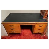 Vintage Wood Office Desk