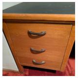 Vintage Wood Office Desk