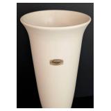 Large Haeger Trumpet Ceramic Vase