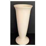 Large Haeger Trumpet Ceramic Vase
