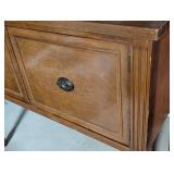 Vintage Wood Cabinet Table