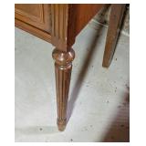 Vintage Wood Cabinet Table