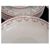 Limoges Rose Pink Dish Set