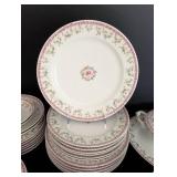 Limoges Rose Pink Dish Set