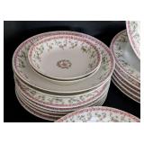 Limoges Rose Pink Dish Set