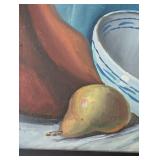 Framed Canvas Still Life Reproduction Painting by Fredrico BrizaBr