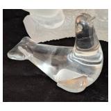 Pretty Variety of Glass Bird Figurines and Perfume Bottle