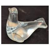 Pretty Variety of Glass Bird Figurines and Perfume Bottle