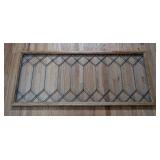 Hanging Leaded Glass Window Panel