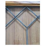 Hanging Leaded Glass Window Panel