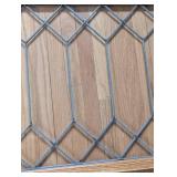 Hanging Leaded Glass Window Panel