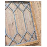 Hanging Leaded Glass Window Panel