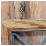 Hanging Leaded Glass Window Panel