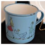 Vintage Kockums Swedish Enamel Children’s Dishes