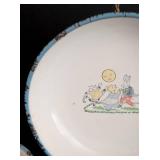 Vintage Kockums Swedish Enamel Children’s Dishes