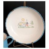 Vintage Kockums Swedish Enamel Children’s Dishes
