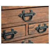 Small Vintage Wood Storage Chest