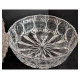 Vintage Cut/Pressed Glass Servingware