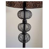 Decorative Black Metal Floor Lamp