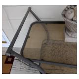 Rolling Glass Patio Bar Cart
