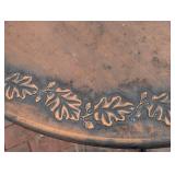 Round Copper Color Bistro Table