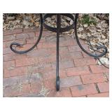 Round Copper Color Bistro Table