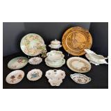Vintage Painted Porcelain Dishes