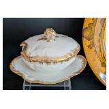 Vintage Painted Porcelain Dishes