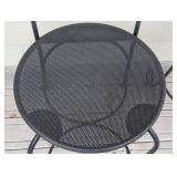 Pair of Iron Patio Chairs