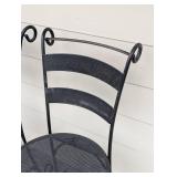 Pair of Iron Patio Chairs