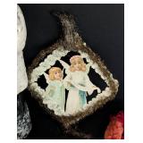 Antique Belsnickle Santa and Christmas Ornaments
