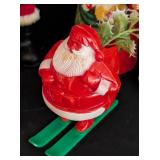 Assorted Vintage Santa Figurines