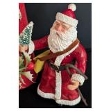 Assorted Vintage Santa Figurines