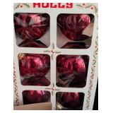 Assorted Vintage Glass Ball Ornaments
