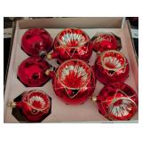 Assorted Vintage Glass Ball Ornaments